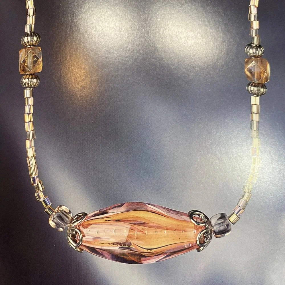Lark Books One Big Beautiful Bead Sarah McConnell Hardcover Jewelry Making Craft